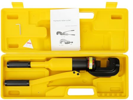 Tagliabulloni idraulico Rebar Cutter in acciaio, utensile da taglio idraulico manuale, taglierina in metallo ad alte prestazioni per cantiere, industria elettrica, trasporto elettrico, 13T, taglio 22