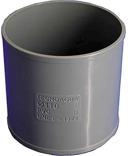 Hidrotecnoagua accesorios de pvc - Manguito hembra-hembra diámetro 90