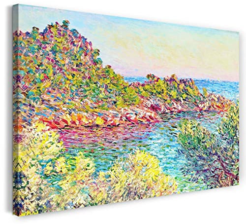 Printed Paintings Leinwand (120x80cm): Claude Monet - Landschaft bei Montecarlo