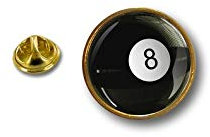 Akachafactory pins pin Badge pin's Metal Biker Motard Boule Billard 8 Biker
