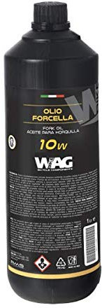 WAG Olio Forcella 10W, flacone da 1 litro
