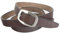 Lois - Breit Ledergürtel für Damen, Gürtel 3 cm Breit, Ledergürtel Braun, Eleganter Gürtel, Gürtel Braun