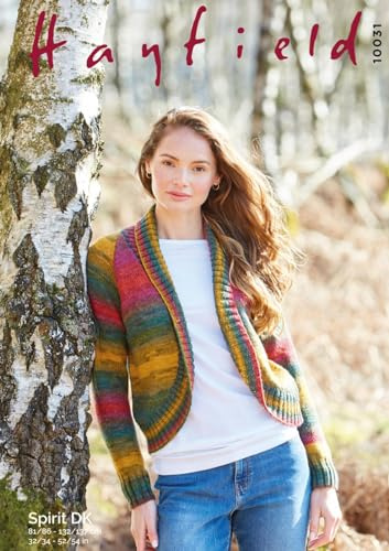 Sirdar Knitting Pattern - Hayfield Spirit DK, Cardigan 10031