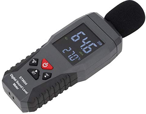 Smart SENSOR Sound Level Meter Sound Level Meter Sound Level Recorder Noise Tester Digital Audio Level Meter Measuring Range 30-130dB