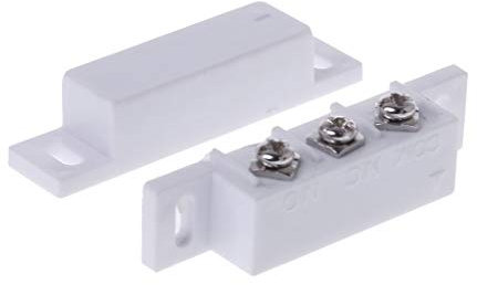 MIKI-Z NC Pas de Contact magnétique Interrupteur capteur de Porte Filaire Rouleau métallique volet Porte système d'alarme Domestique