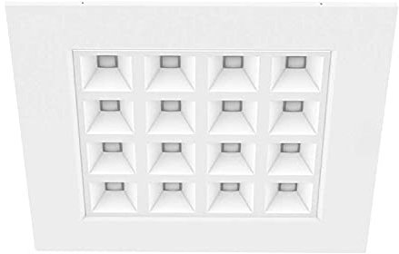 LED Panel UGR<16, 620x620, 4000lm, 36W, Rahmen weiß, 4000K neutralweiß, DALI dimmbar