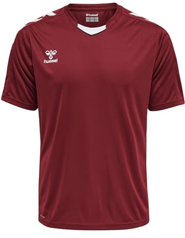 hummel hmlCORE XK Poly Trikot rotweiss, 3XL Herren