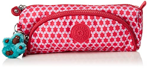 Kipling Cute, Estuche con Múltiples Compartimentos, 22 cm, 1 L, Rosa (Starry Dot Print)