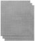 40 * 30cm Grille Barbecue decoupable, 3PC Tapis de Cuisson Réutilisable Grille Anti-adhésif pour Yaourtières Multi-Délices Barbecue Cuisson