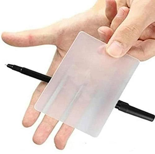 WAITLOVER Lubors Lens Card Perspective Distortion Close Up Street Kids Tricky Gimmick Easy Tricks With Do For Beginner Pen Toys To