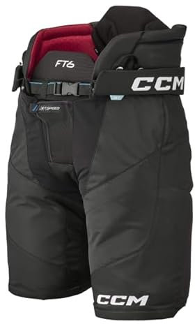 CCM Jetspeed FT6 Hose Senior, Größe:L, Farbe:rot