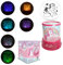 SRV Hub Unicorn LED Projector Night Light for Girls – 12cm Battery Operated Kids Bedside Lamp | Cute Bedroom Table Light with Easy Push Button | Magical Night Lamp for Children Ages 3+