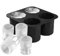 Chillshotz Silikonform für Shotgläser aus Eis - Partygadget - Partygläser - Eisglas Getränke, Schnapsgläser aus Eis