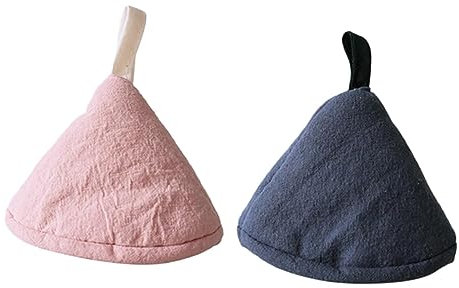 Alipis Manique en Coton Mini De Cuisine Poignée De Poêle Réutilisable Lot De 2 Couleur Aléatoire