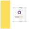 Q-COVER Latexfarbe Abwaschbar 2L (ca.14m2) Gelb Farbton Innenfarbe Wandfarbe Deckenfarbe Klasse 2 Mattfarbe Für Allergiker Scheuerfest Geruchlos Frei Von Voc