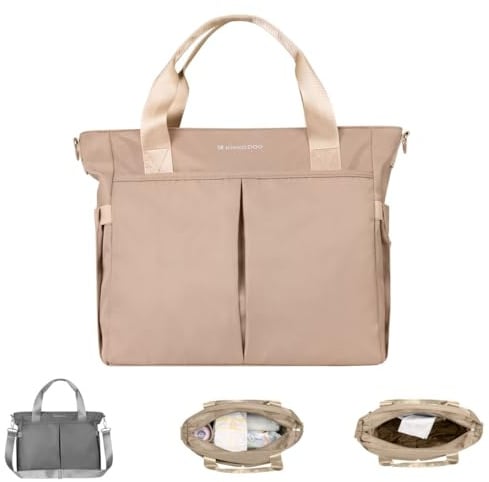 Kikkaboo Brielle Wickeltasche, Befestigungsclips, wasserdicht, Schultergurt