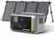 Litheli Solar Generator 594Wh Portable Power Station with 100W Solar Panel, 600W 9-Port, 2 AC Outlets, 100W USB-C PD Output-Input for Home Use, Outdoor Camping, RV