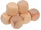 Toyvian 8St Leere Würfel spielwürfel Partydekoration Party Spiele Gesellschaftsspiele brettspiele leeres Brettspiel quadratische Würfel Lebensmittelentscheider Spielkartenwürfel Holz Beige