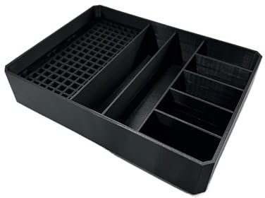 GarageInOrder Impact Bit Organizer for Dewalt Pro Organizer (D-PO4-7Comp), Black