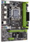QWEOWW Placa Madre Fit For X79 con Procesador Xeon LGA 1356 E5 2430, DDR3, 8 GB De Memoria RAM PC3 10600R ECC REG, SATA 3.0 NVME M.2
