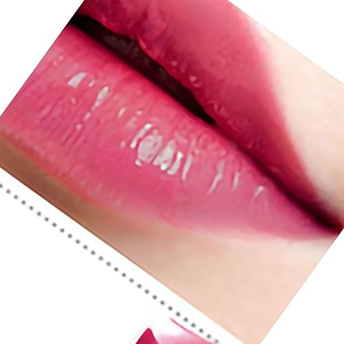 Pongnas Rouge à Lèvres Liquide Longue Tenue, Effet Bouteille de Vin, Brillant à Lèvres, Cosmétique, Convient à Toutes les Occasions (RD03)