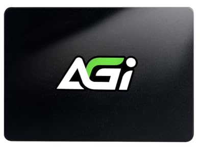 AGI 256 GB AI238 2,5 Zoll SATA III SLC Caching 3D NAND Flash interne Solid State Drive SSD (R/W Geschwindigkeit bis zu 530/510 MBs) PC/Laptop Speicher Upgrade