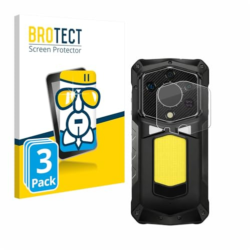 BROTECT Schutzglas für Ulefone Armor 29 Ultra | (NUR Kameraschutz) 3 Stück Transparenter Displayschutz Made in Germany Schutzfolie Panzer Folie Glas 9H Clear