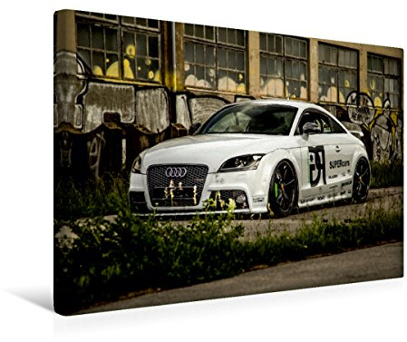 Premium Textil-Leinwand 45 x 30 cm Quer-Format Audi TT | Wandbild, HD-Bild auf Keilrahmen, Fertigbild auf hochwertigem Vlies, Leinwanddruck von Stefan Gombotz