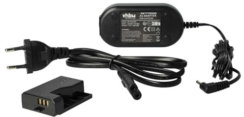 vhbw Alimentation Compatible avec Canon EOS 2000D, 4000D Appareil Photo numérique - Coupleur DC (Replacement pour Canon DR-E10) - 2m