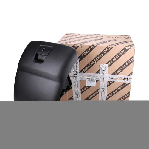 Fiat Original Ablagefach Mittelkonsole ohne Becherhalter Ducato ab Bj. 2014 OE 735592302 - Schwarz, Kunststoff