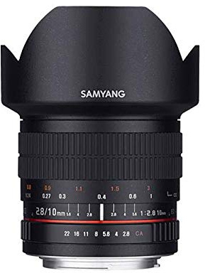 Samyang SY10M 10 mm F2.8 Ultra-Weitwinkel-Objektiv mit manuellem Fokus, MFT | Weitwinkelobjektiv erfasst weitläufige Landschaften, Architektur und Innenräume mit herausragender Bildqualität.