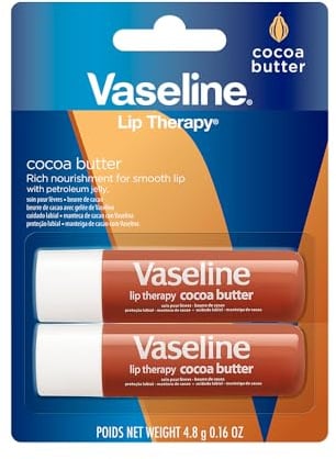 Vaseline Lip Therapy Cocoa Butter Twin Pack