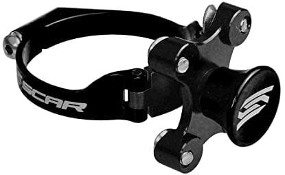 SCAR Dispositivo Forcella di Partenza Compatibile con HONDA CR CRF CRFR CRFRX 250 450 97-23 KAWASAKI KX KXF 06-23 SUZUKI RMZ 07-23- Nero