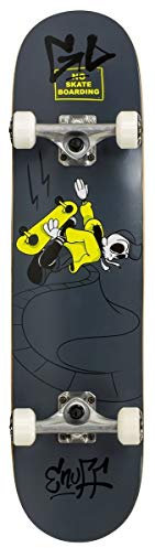 Enuff Skateboards Skully Mini Skateboard, 18,4 cm, Schwarz