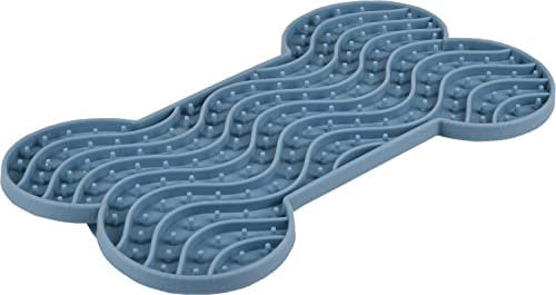 Flamingo Pet Products - Yummee Leckmatte, Größe M, 21 cm, Blau