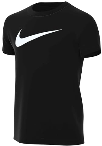 Nike Unisex Kinder Y Nk Df Park20 Tee Hbr Shirt, Black/White, XL-158/170 EU