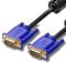 Herfair VGA-Kabel, 3 m, VGA-auf-VGA-Kabel, 1080p, Full-HD-Computer-Monitorkabel, SVGA-Kabel, Stecker auf Stecker, VGA-Verlängerungskabel für Laptop, PC, Computer, TV, Projektor, Display (3 m)