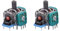 Yosoo Health Gear Stick Analogique pour PS4, Module de Remplacement de Joystick 3D, Joystick Analogique 2 Pièces pour 4, Manette de Jeu 3D Manette sans Fil à Bascule