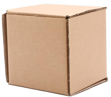 Brown Small SW Mug Boxes (100mm x 100mm x 100mm) - Cardboard Mug Boxes, Smash Proof Mug Boxes For Shipping | Pack of 100
