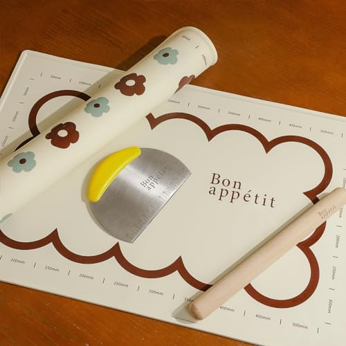 Silicone Pastry Mat 24''*16'' (Clouds)