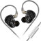 keephifi KZ ZAR kz in Ear Monitor IEM kopfhörer 7BA+1DD Hybrid -Treiber HiFi -Rausch -Isolation Kabelgebundener Kopfhörer mit 2Pin abnehmbarem Kabel für Sänger(mit mikro)