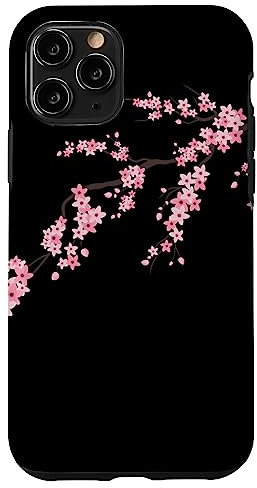 Japanese Sakura Anime Pretty Flower Florist Cherry Blossom Case for iPhone 11 Pro