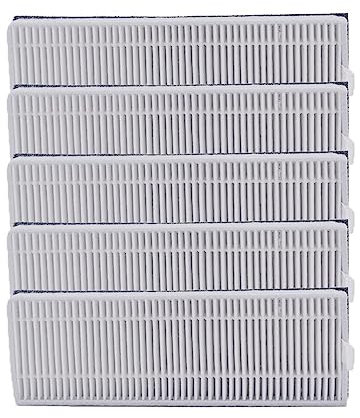 ZeAda Robot Vacuum Cleaner Accessories,5 Piece/lot Robot Hepa Filter,Compatible For Ilife A7 A40 A6 A9S,Compatible For Silvercrest SSR1 Filter