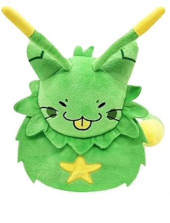 Plüschtiere Smiling Critters Plüschtiere Smiling Critters Plüschtiere Smiling Critters Nickerchen für Katzen Plüsch Smiling Critters Dekokissen für Kinderzimmer Smiling Critters (Grün)