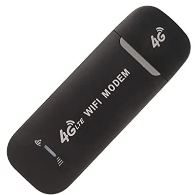 4G LTE USB WLAN-Router, Pocket 4G WLAN-Hotspot 150 Mbit/s Mobiler Hochgeschwindigkeits-Router mit Micro-SIM-Karte, Unterstützt 10 Geräte, für Tablet, Laptop, Telefon, PC