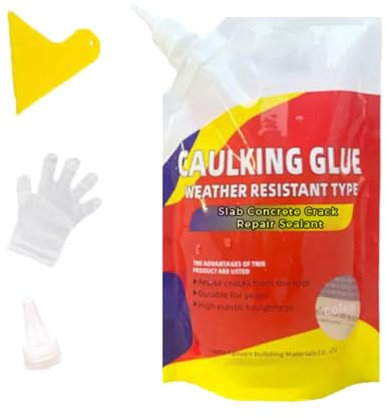 Slab Concrete Crack Waterproof Repair Sealant, Concrete Repair, Concrete Crack Repair, Concrete Sealant, Concrete Crack Filler, Cement Crack Filler, Concrete Adhesive, Concrete Glue (1PCS)