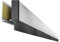 Gedotec Bodendichtung | 1 Stück Glas-Türdichtung 8 x 28 mm selbstklebend | GLASS BRUSH | Länge 1230 mm - kürzbar | Dichtung für Glastüren | Türbodendichtung windschutz kältefeind