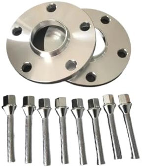Spürverbreiterungsatz 2 Stück 12Mm/15Mm/20Mm Dick 5X120 72,56 Mm CB-Radabstandshalter + 10 Stück 12X1,5 Bolzen Für E81/E82/E87/E88m Verbreiterte Spurverbreiterung(12MM)