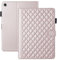 Vaitasy Coque pour Lenovo Tab M10 Plus 3rd Gen 10.6 Pouces 2022 TB-125F/128F Business Cuir PU Tablet Étui pour M10 Plus 3rd Gen avec Fente pour Carte Fonction Stand Or Rose