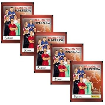 Panini Frauen Bundesliga Sticker 2024/2025 / 5x Stickertüten